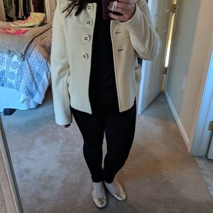 Susina white wool jacket